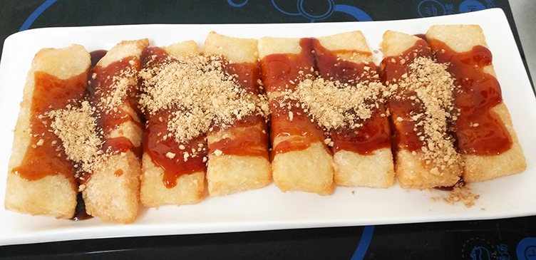 小吃紅糖糍粑 小吃紅糖糍粑